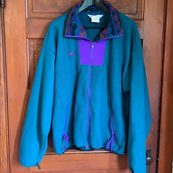 vintage columbia fleece